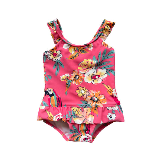 Swimming suit tropical theme