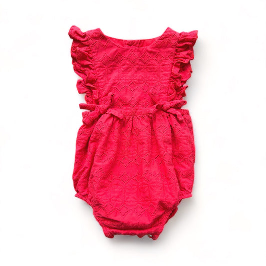 Elegant Vibrant Red Jumpsuit (Spanish fashion)