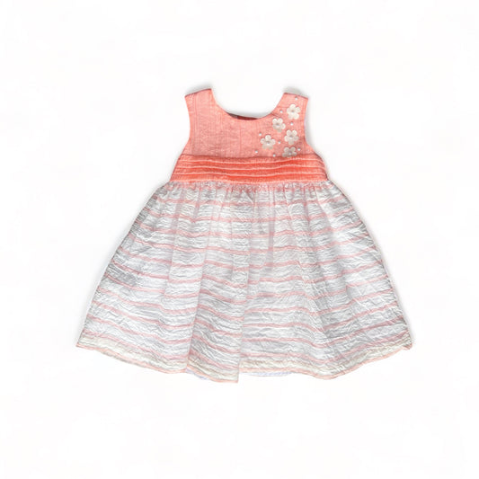 Pink Wrinkled Dress